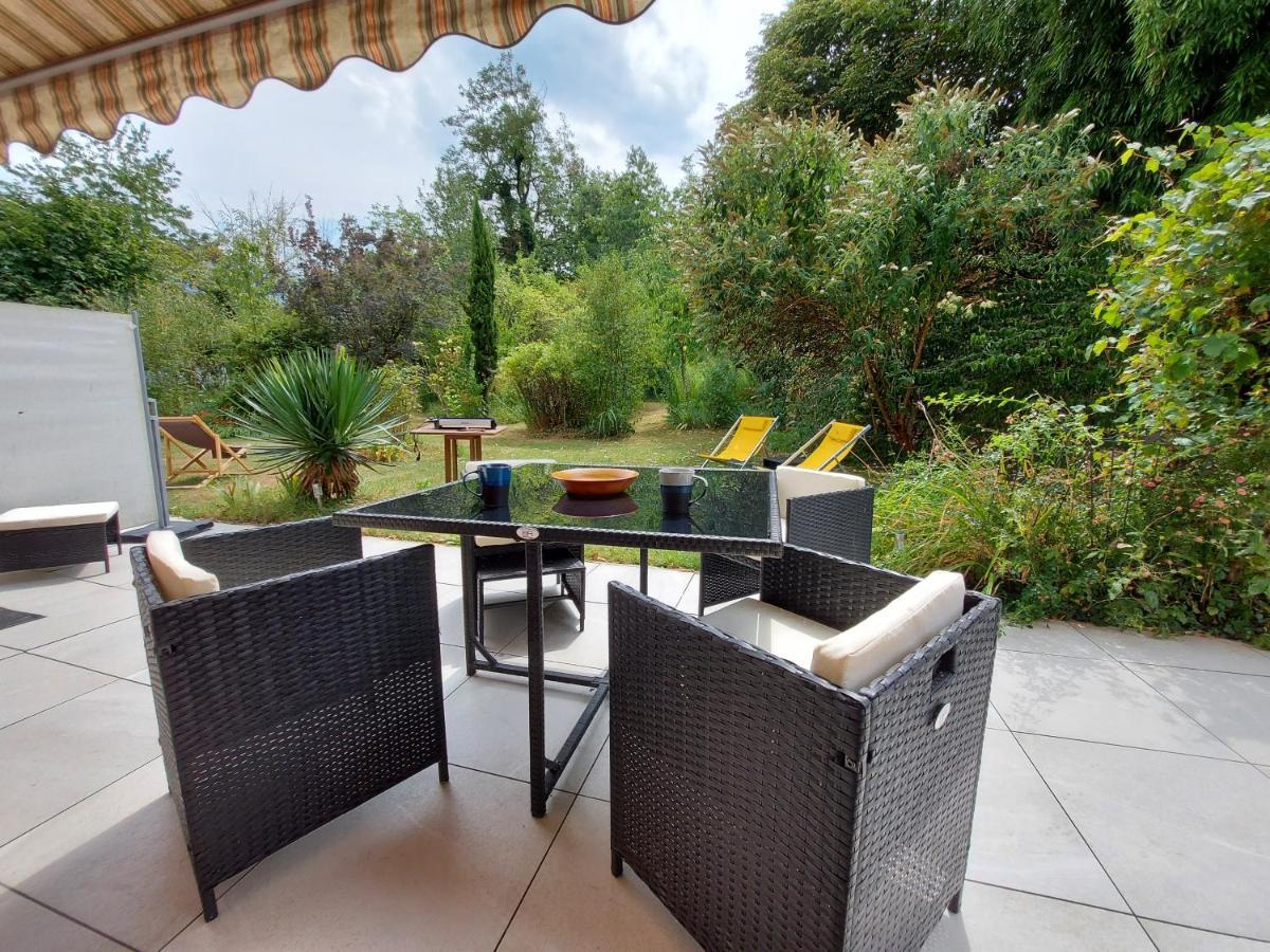 Centre St Jorioz : Charmant Et Spacieux Studio Avec Terrasse Et Jardin Privatif Saint-Jorioz Εξωτερικό φωτογραφία